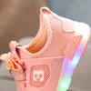 Size 21-30 Sneakers Luminous Kids Toddler Boys Shoes Sneakers Wear-resistant Sneakers chaussures homme clignotant Kids Led Shoes 211022