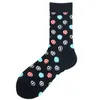 Kleurrijke Persoonlijkheid Hiphop Mannen Sokken Fruit Happy Design Dames Trend Skateboard Cherry Rabbit Avocado Dot Grid Abstract Sockken X0710