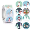 Gift Wrap 500pcs Merry Christmas Handmade Sticker Card Box Package Santa Thank You Stickers Envelope Seal Labels Year Decor