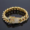 Bracelets de diamant Bracelets de diamant Bracelets de diamant Glafe Out Miami Cuban Link Chain Chair