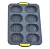 Siliconen Baguette Pan Bakken Dienblad Keuken Gereedschap Hot Dog Mallen Non Stick Toast Koken Bakkers Roll Pan Sandwich Mold Franse Brood Pannen