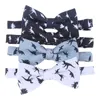 Bow Ties Polyester Silk Bowties Passar dinosaurie Tryck för män Manliga halskläder Bröllopsfest Tillbehör Fred22