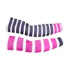 Sports Gloves 2 PCS Striped Cycling UV Protective Arm Sleeve Basketball Mtb Breathable Running Sleeves Bicycle Summer Oversleeve