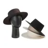 Cappelli da corn avaro cappello in lana larga francese tatto di lana per le donne moda classica signore viaggio di alta qualità fedora jazz casual bowler designer