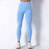 Nessaj 20% Spandex Legging sans couture Sports Fitness Vêtements Scrunch Butt Leggings Gym Taille Haute Pantalon Booty Workout Pantalon 211204