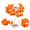 Paski LED Pumpkin Light Skewers Halloween Dekoracyjne światła lub multi scena za pomocą dekoracji domowej Lightled