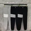 Calça masculina da marca de moda de moda masculina masculino masculino homem puro algodão esportivo casual calça de pelúcia de inverno masculino atropelamento