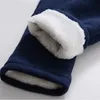 Nova Moda Crianças Roupas Meninos Calças de Inverno com Fleece Quente Calças Longas Para Meninos Pants Calças Crianças Roupas 5-14 Anos 210306