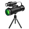 Rlsfeng 12x50 HD Monoculär 3-i-1 Bak4 Prism Vattentät Spotting Scope Infra-Red Night Vision Outdoor Camping