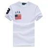 Hurtowa specjalna koszulka koszulka Polos T-shirt USA Summer Fashion swobodna koszulka z krótkim rękawem Pure Cotton M-2xl