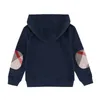 Весенне-осенние куртки для маленьких мальчиков, детские хлопковые пальто на молнии, модная детская куртка с капюшоном, верхняя одежда для мальчиков, детский повседневный кардиган, пальто для детей 2-7 лет