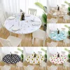 round disposable tablecloth