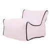 Kudde/dekorativ kudde S Easy-Taking Solid Color Uppblåsbar luftstol Lazy Couch Stol Sofa Bag Outdoor Party Camping Travel Bekväm