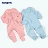 Baby Kids JumpsuitRompers Nuova calza a maniche lunghe tutina 0-1 anno neonato in cotone elastico comfort salita all'ingrosso