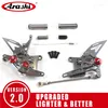 ARASHI (버전 2.0) 조정 가능한 뒷셋 Footrests Footpegs Foot Pen for Speed ​​Triple 1050 2005 - 2010 2009 2009 2009