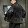 Jackets masculinos Neploha Windbreaker Coat Autumn Inverno Inverno chinês estilo bordado macho casual cenas de tamanho grande