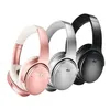 Headset Bluetooth Earphones Wilreless hörlurar märke hörlurar med butikslåda Rosegold Gold Blue Silver Black 5 Co