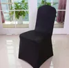 White spandex Wedding Party chair covers lycra for Banquet many color Plain Flexible seaway CCA11614
