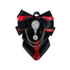 Bow Ties Original Design Tie Crystal Handmade Jewelry Business Banquet Bowtie High-end British Korean Men's Wedding Accessories