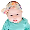 Baby Headbands Floral Dot Bunny Włosy Akcesoria Kids Head Wrap Dziewczyny Dzieci Elastyczny Bow Pałąk 3 sztuk Zestaw Kha78