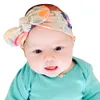 Bandeau Bandes Bandes Floral Dot Bunny Accessoires Cheveux Enfants Head Wrap Filles Enfants Elastic Bow Bandeau Bandeau 3pcs Ensemble KHA78