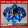 Ciało dla Suzuki Katana GSX600F GSXF600 GSXF750 GSXF 600 750 CC 98 99 00 01 02 29NO.39 600CC 750CC GSX750F GSXF-600 GSXF-750 1998 1999 2000 2001 2002 2002 Metal Blue