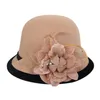 Top Selling Women Fashion Folwer Beret French Style Vintage Malarz Ladias Hat Kawaii Solid Color Cap Curn Party Hats Fedoras