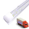 25PCS 4Ft 5Ft 6Ft 8Ft LED Tube Lights V Shape Integrated T8 Tubes 4 5 6 8 ft Cooler Door Freezer Lighting 36W 72W 100W 144W