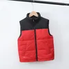 Kids waistcoat meninos casacos menina inverno casacos clássico carta colete para baixo vestido bebê adolescente roupas outerwear crianças casaco casaco casaco casaco weskit 5 cor