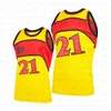 Mens Basketball Mitchell och Ness Webb 4 Smith 8 Mutombo 55 Dungeon 94 broderi logotyp syade retro throwback 1996 1997 tröjor
