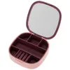 Förvaringslådor 1pc Creative Jewelry Box Nordic Simple Case Necklace Rings