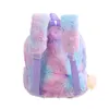 Licornes dessin animé école livre sac à main sacs à dos mignon mode 3D fourrure sacs à dos pour filles voyage sac à dos enfants cartable enfants cadeau