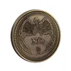 Yes or No Copy Coin Commemorative Prediction Decision Making Challenge Vintage Skull Handicraft Travel Souvenir Art Collection JJE10222