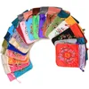165x12CM jewelry baggift bag jewelry pouchesmixed color silk bag handmade flower Chinese traditional style T200602