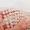 3D目の顔一時的な入れ墨の白い真珠のドット美しさのDIYボディアート装飾祭メイクアップツールネイルラインストーン宝石