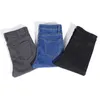 Jeans da donna mamma blu grigio nero Donna elastico alto plus size 40 Pantaloni a matita skinny in denim lavato elasticizzato 210809