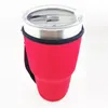 30oz Tumbler Mouw 12 Kleuren Neopreen Cup Cover met draaghandvat Keep Cool Anti-Freeze Bag