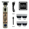 2020 USB Haren Clipper Professionele Elektrische Trimmers Barber Shaver Trimmer Baard 0mm Mannen Haarsnijmachine voor Mens 56 H1