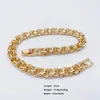 Correntes na moda vários tamanhos 585 russo rosa cor de ouro bismark toggle lock colar pulseira conjunto homens mulheres luxo moda jóias5907841