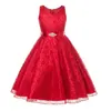 3-12 ans fille DrKids mariage demoiselle d'honneur enfants Girs robes été soirée PrincLace Costume filles vêtements X0803