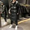 winter leather cotton-padded jacket for men Thick Warm Cotton Jacket High Quality Brand Clothing Men's Casual Parka 211129
