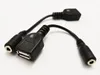 Kable, USB2.0 A kobiet do DC 3.5x1.35mm Osień Zasilania Kabel / Sznur / Free DHL / 200 sztuk