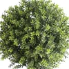 Bahçe Süslemeleri Şimşir Topu Topiary Yapay Ağaçlar Dekoratif Kapalı / Açık / Bahçe için Yeşil Saksı Bitki 20211221 Q2
