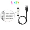 5V USB-Leuchten-LED-RGB-Fernbedienung USBS-LEDs-Streifen-Remotes-Controller 3 17 24 KEY WLAN