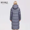 MIEGOFCE Zimowe Damskie Long Brand Parkas Wysokiej jakości płaszcz termiczny Kurtka bawełniana D21894 211018