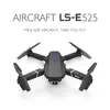 E525 Drone 4k HD Doppia fotocamera grandangolare 1080P WIFI Posizionamento visivo Altezza Mantieni Rc Drone Follow Me Quadcopter Droni Giocattoli