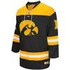 VinCustom Iowa Hawkeyes Colosseum Athletic Machine Hockey Pullover Trikots genäht jeder Name A