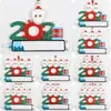 DHL 2021 Noel Dekorasyon Karantina Süsler Aile 1-9 Kafaları DIY Ağacı Kolye Aksesuarları Ile 1037 B3