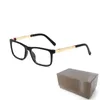 Высококачественные дизайнерские солнцезащитные очки Woman 3215 Роскошные мужские солнцезащитные очки Прозрачные линзы Мужчины Градиент Градиент металлический шарнир Spec8117863