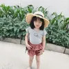 جديد تنورة السراويل الكورية نقية اللون رقيقة القطن السراويل قصيرة الفتيات طفل فتاة السراويل الفتيات الصيف السراويل 210303